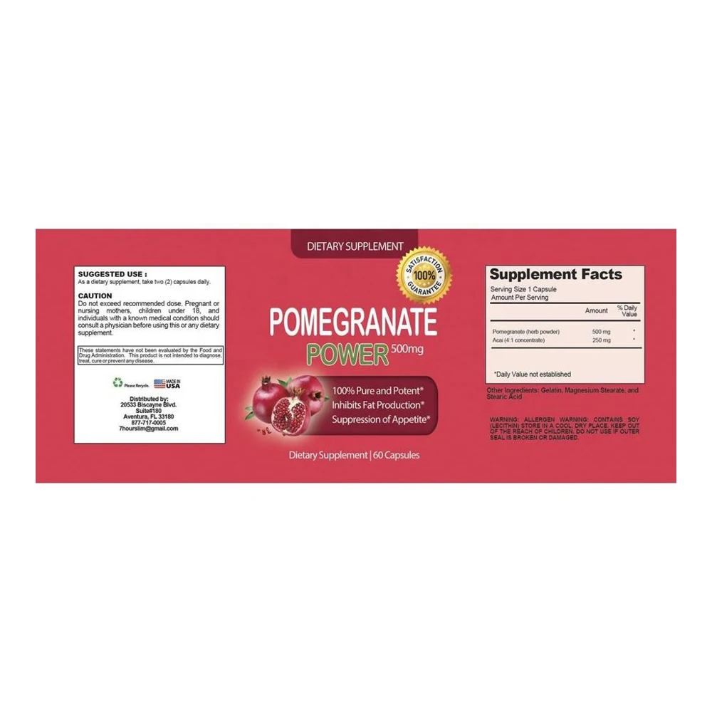 Best Quality Pomegranate Extract Healthcare Supplement At Affordable Price