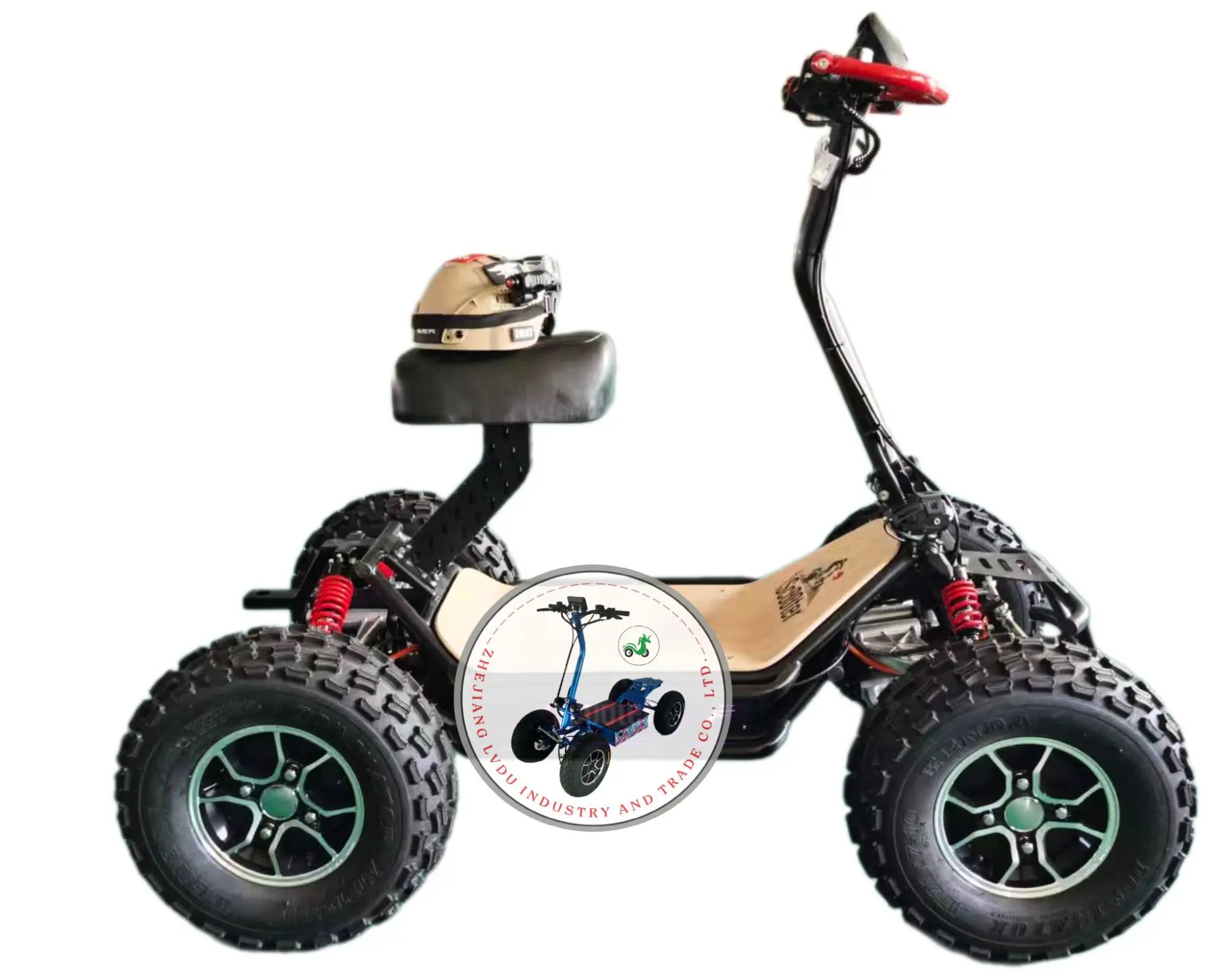 EcoTerrain Family-Friendly Electric ATV with Long Range Battery