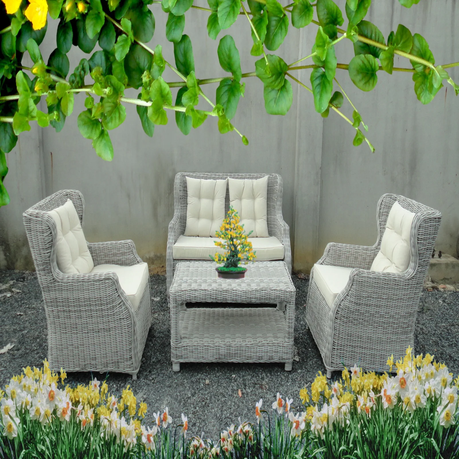 The sofa set can be summed up in three words sleek and luxurious minimalism that adds character and appeal.