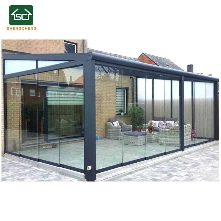 All Season Aluminum Profiles Veranda Winter Garden Patio Enclosure 4 Seasons Sunrooms Glass House