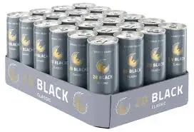 Wholesale black Energy Drink Can 250ml x 24 Cans / Black 250ml Energy Drink Ready To Export