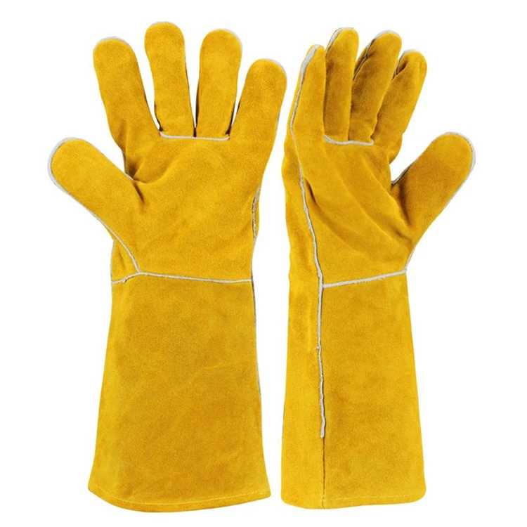 SAVIOR Winter Warm Unisex Cut Resistant Windproof Waterproof Leather Touch Screen Electric Battery Heated Work Gloves