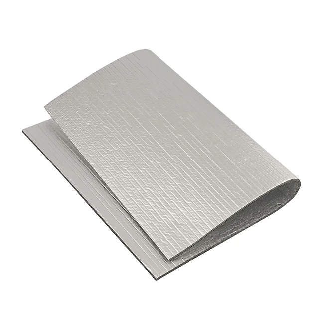 XPE/IXPE foam roof insulation  polyethylene foam Aluminized film on both sides 3mm 4mm 5mm Pressure checkered thermal insulation