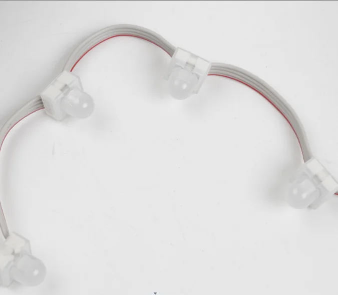 5 В 12 мм WS2811 UCS1903 dmx512 квадратный цифровой RGB светодиодный пиксельный свет умный узел для наружного освещения