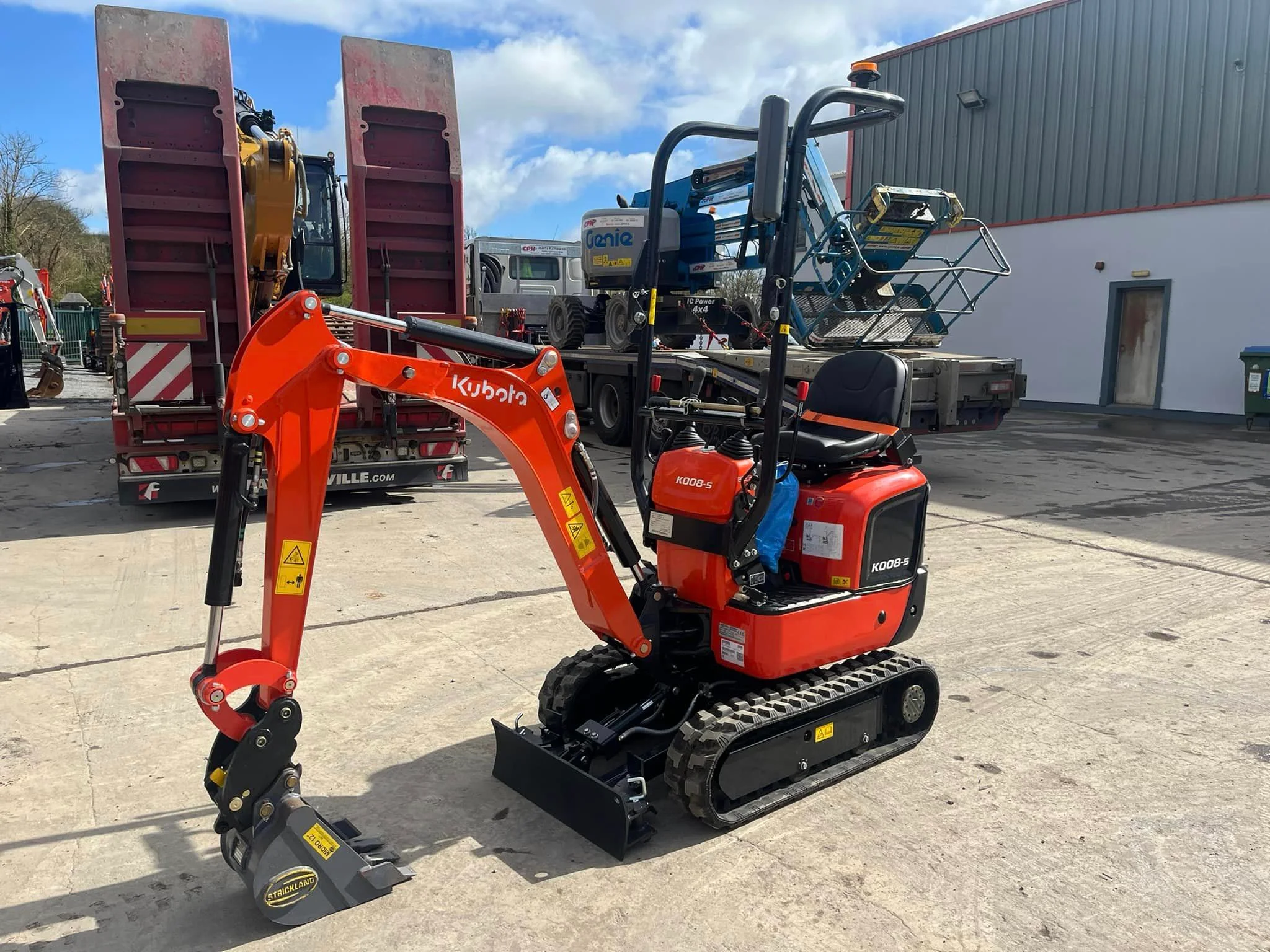 Star Products New Kubota U10-5 Micro Excavator Out For Delivery Today Ready To Ship
