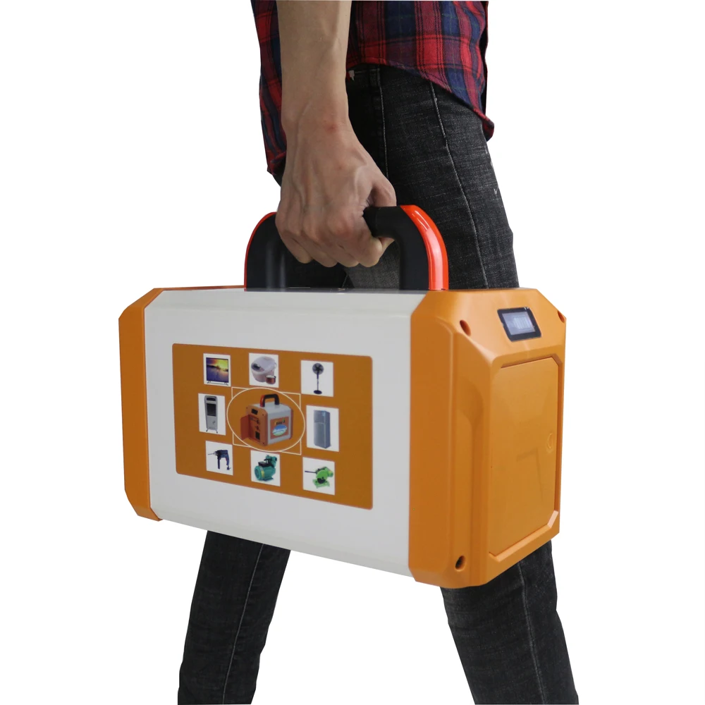 Портативная электростанция 1000 Вт для продажи, генератор солнечной энергии с розеткой переменного тока, генератор солнечной энергии для больших яблок