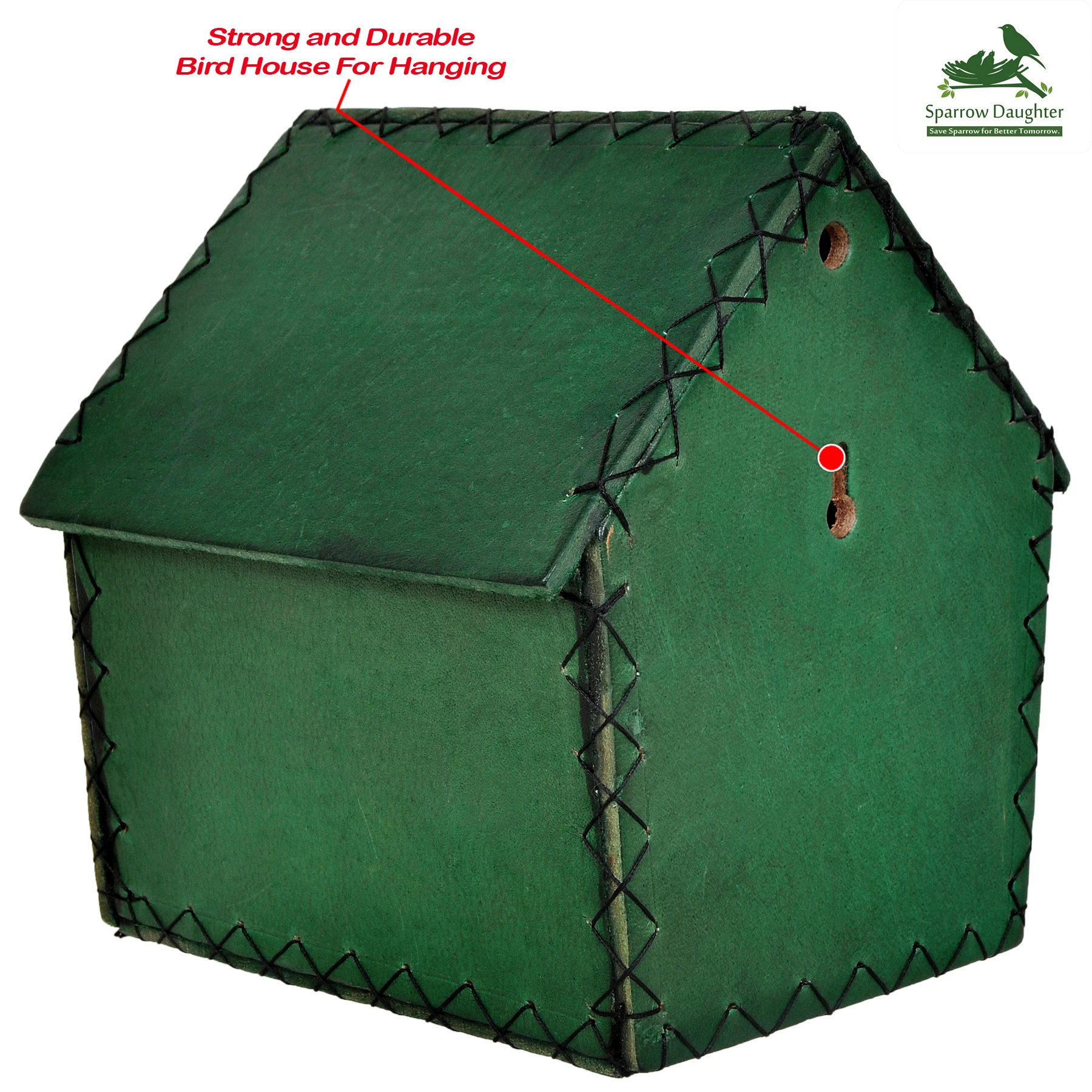 AMAZON WHOLESALER LEATHER BIRD AVIARY ECO- FRIENDLY FULLY CUSTOMIZED HUT SHAPE BIRD HOUSE BIRD CAGE FOR SMALL BIRDSFOR