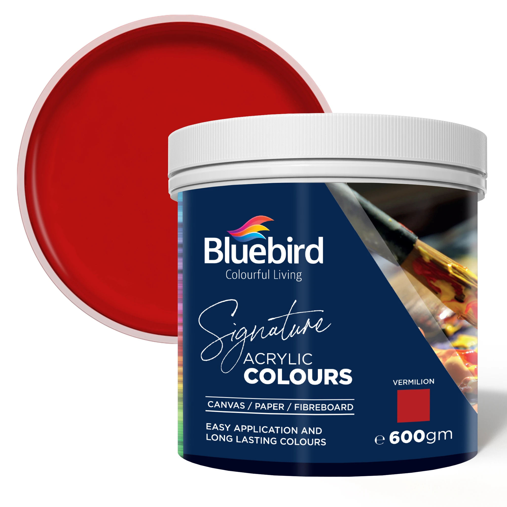 BLUEBIRD New Signature Acrylic Paint Professional Acrylic Paint for Professionals Adults & Artists