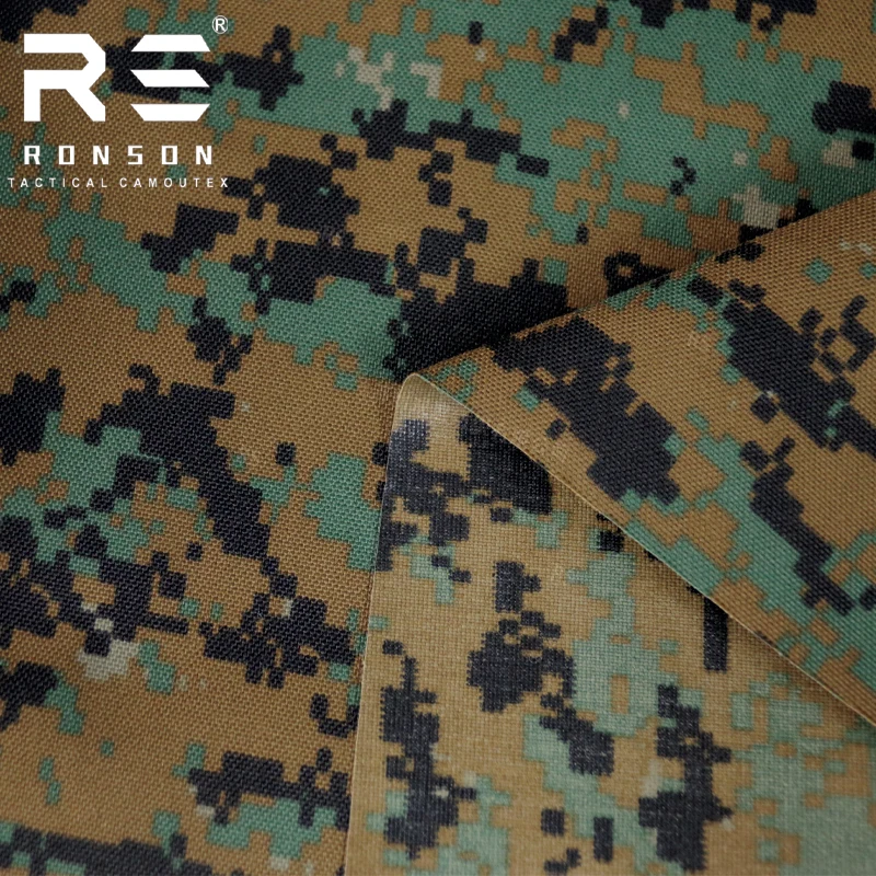 1000D polyester ATY MAPPART camo cordura waterproof pu tactical camouflage waterproof cordura fabric