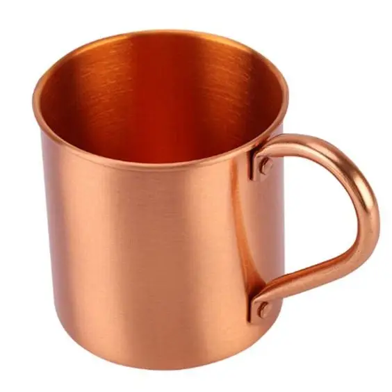 Premium Quality American Copperware Beer Mug OEM ODM Customized Wholesale Vodka Mug With LID Logo Print