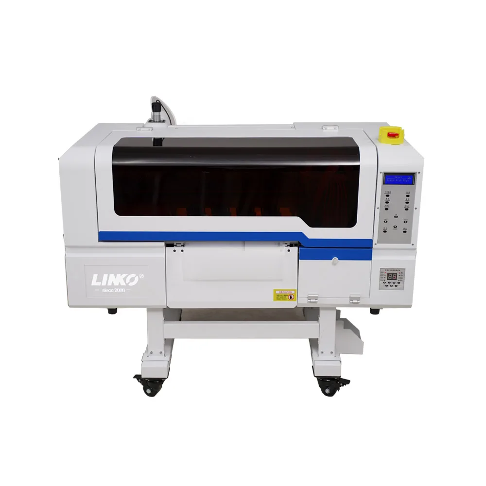 LINKO Custom Mini A3 30cm DTF Printer I3200 XP600 with Dual Head DTF Printer and A3 30cm DTF Curing Film Oven Dyer Heater