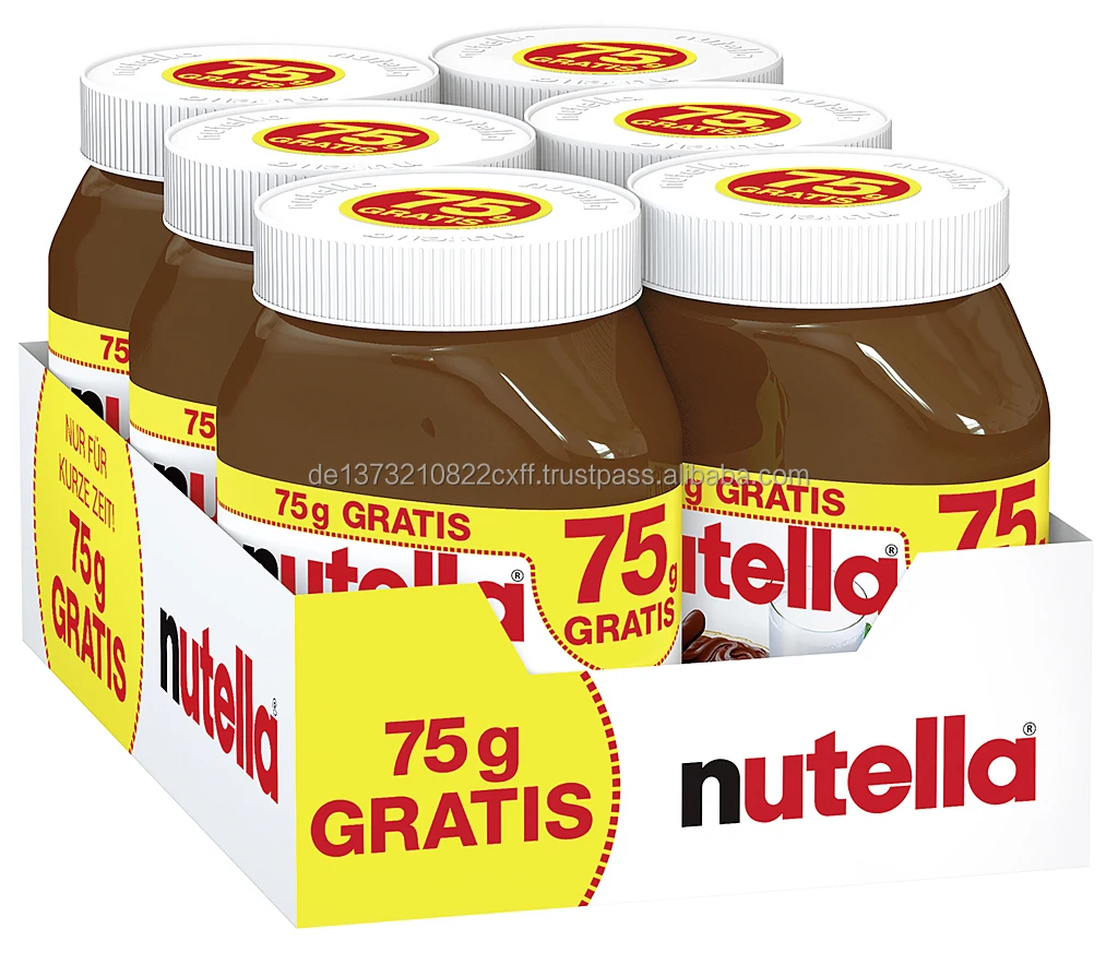 Nutella Hazelnut Chocolate 1 кг 3 5 7 купить оптом по низкой цене Лучшая цена Быстрая доставка 750 г в наличии для продажи