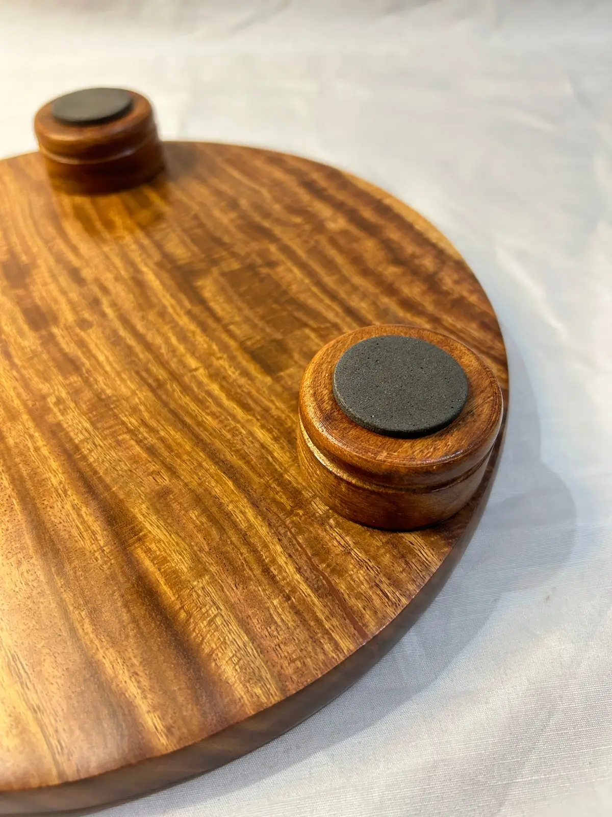 Wooden Rolling Board & Rolling Pin Wooden Belan Chakla set Roti Maker Chapati Maker set