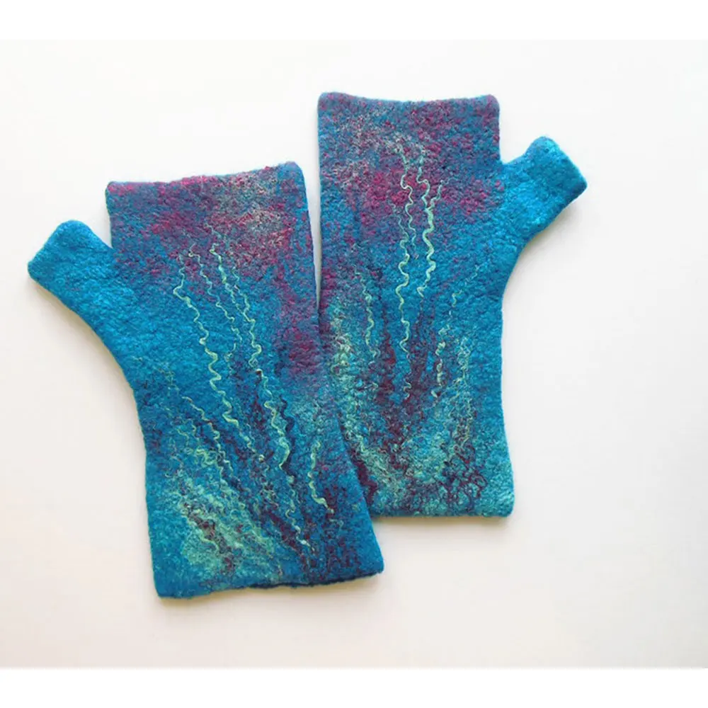 Шерстяные перчатки без пальцев оптовая цена дизайн согласно требованиям