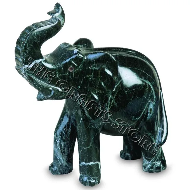 Indoor Custom Animal Marble Stone Sculpture Decor Western Style Marble Lion Statue Marble Onyx Stone Elephants