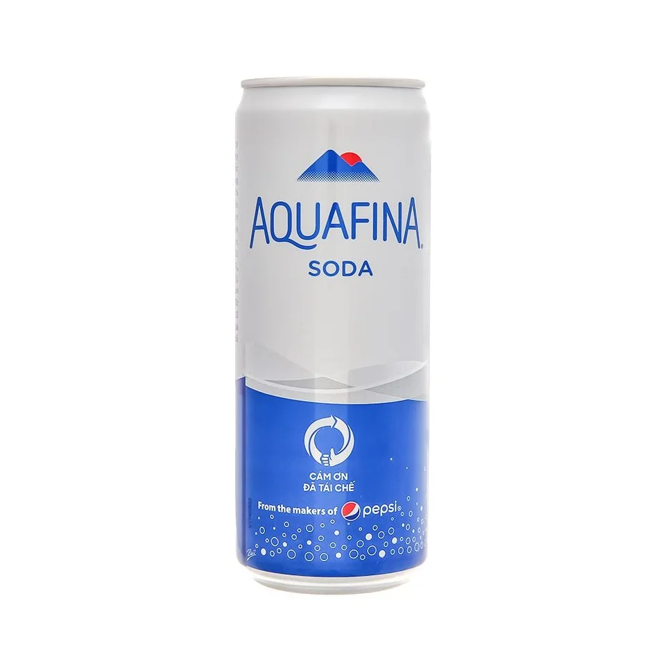 Wholesale Best Price Aquafina Soda Sparkling Water 320ml x 24 Can / Soda Vietnam