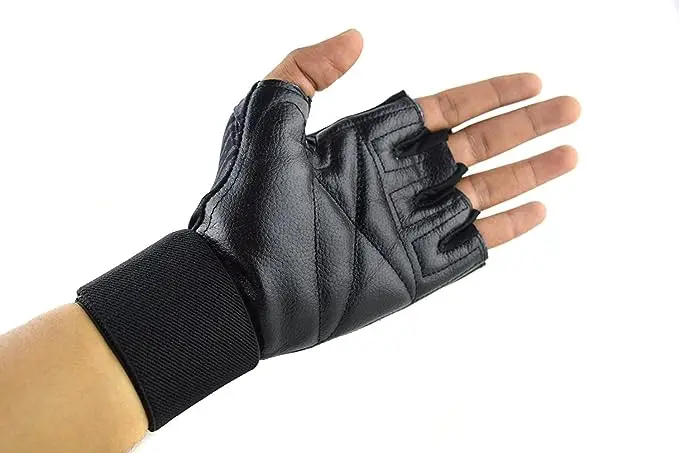 Спортивные перчатки кожаные перчатки для тяжелой атлетики защитный слой и защита ладони от раздирающей кожи высокого качества