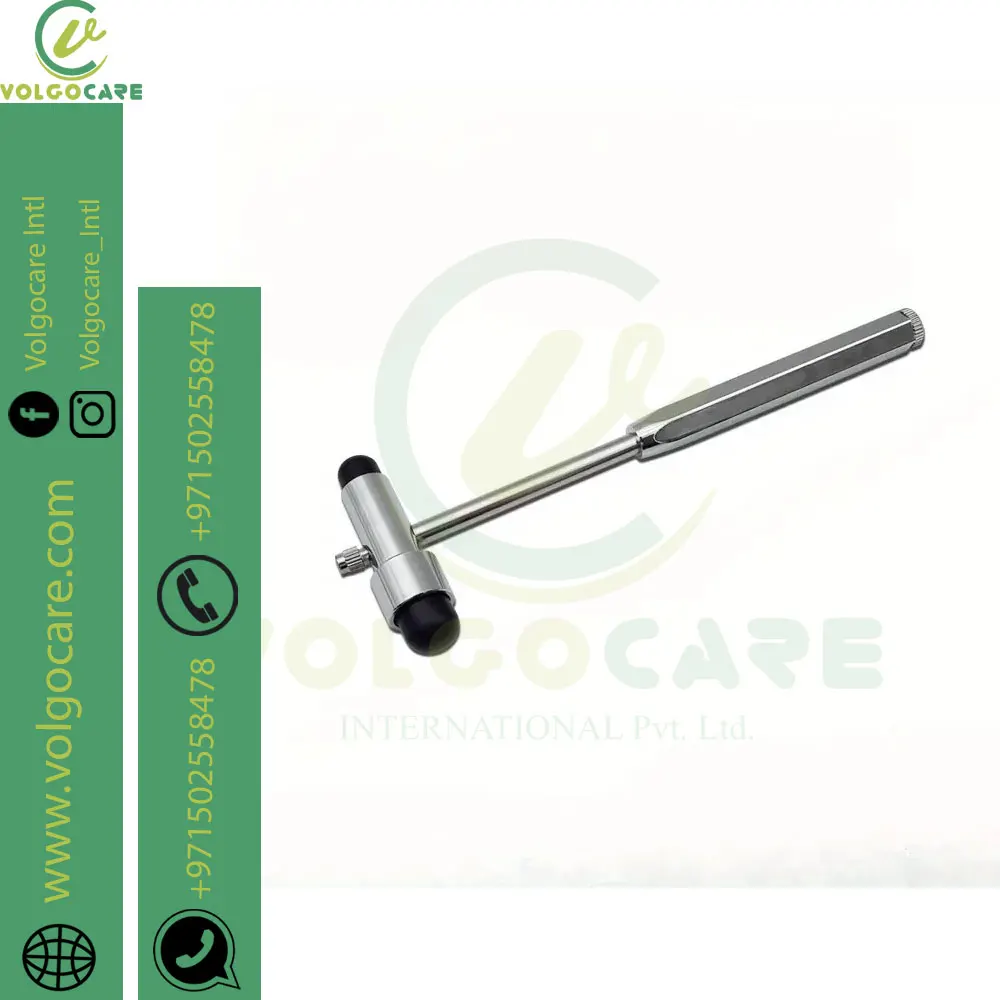 Made With Stainless Steel Percussion Set Reflex Taylor Buck Hammer Pinwheel Diagnostic Kit for Nurses