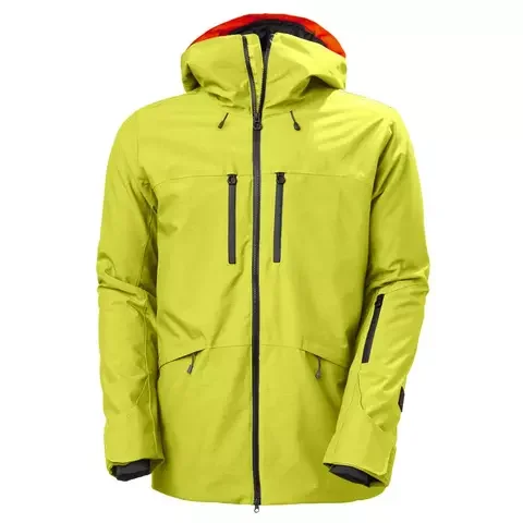OEM Waterproof Crane Man Custom Red Luxury Ski Jacket Parka Windproof New Winter Ski Jacket for Man Men Coat Shell Anti Hood Pcs