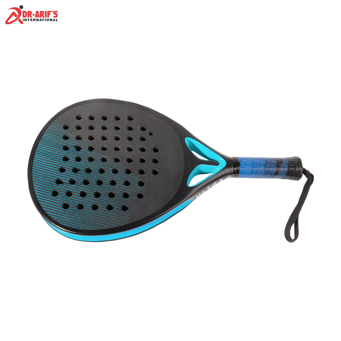 Factory Sale Middle Balance Soft EVA Beach Paddle Tennis Racket Carbon Fiber Frame with 12K Net for Sports
