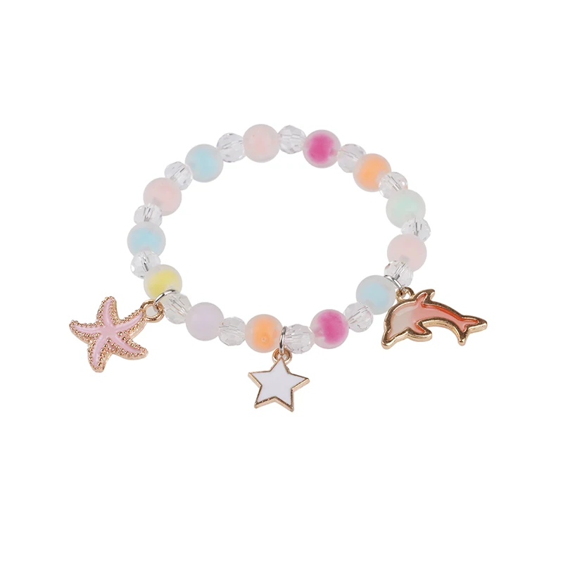 Браслет из натурального матового стекла