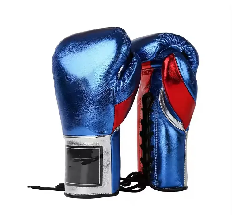 World Top Grade Wholesale Customized Real Leather Horse Hair Padded Boxing Gloves Professional Training Pro Fight Boxing Gloves