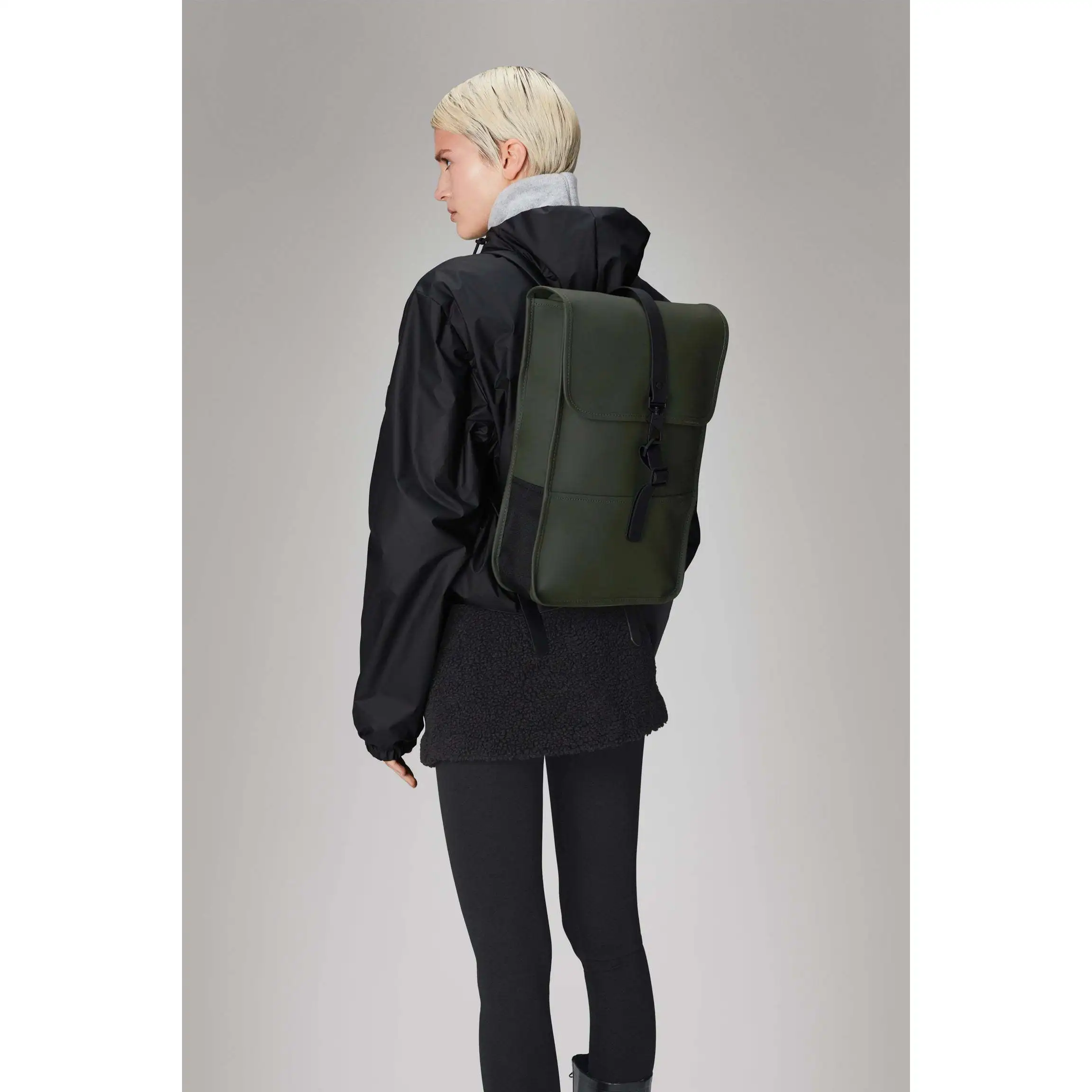 Rains 13020 Backpack Mini W3 03 Verde