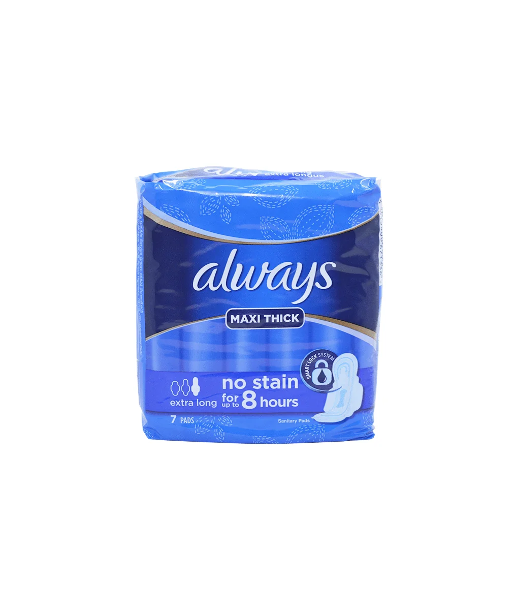 Cheap Always Maxi Feminine Pads with Wings for Women, Size 5, Extra Heavy Overnight