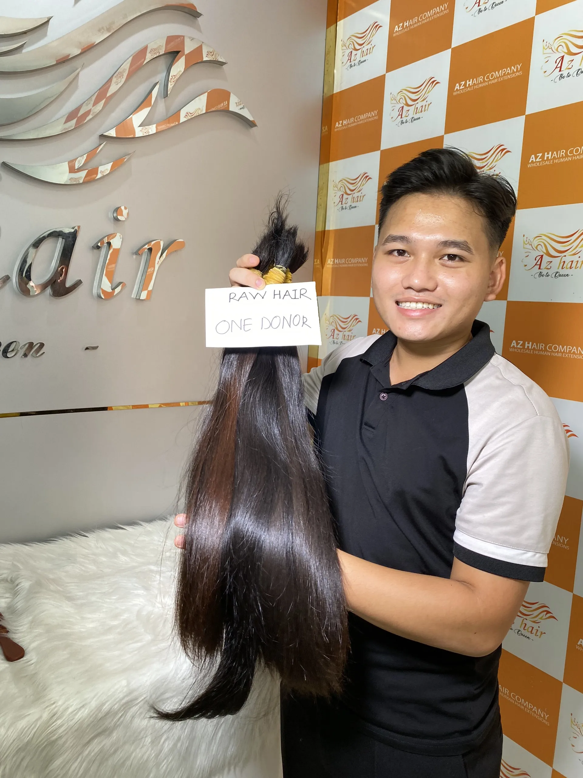 One Single Donor Health Unprocessed Raw Vietnamese Cuticle Aligned Bulk Hair Extensions 100% Human Hair Bundles