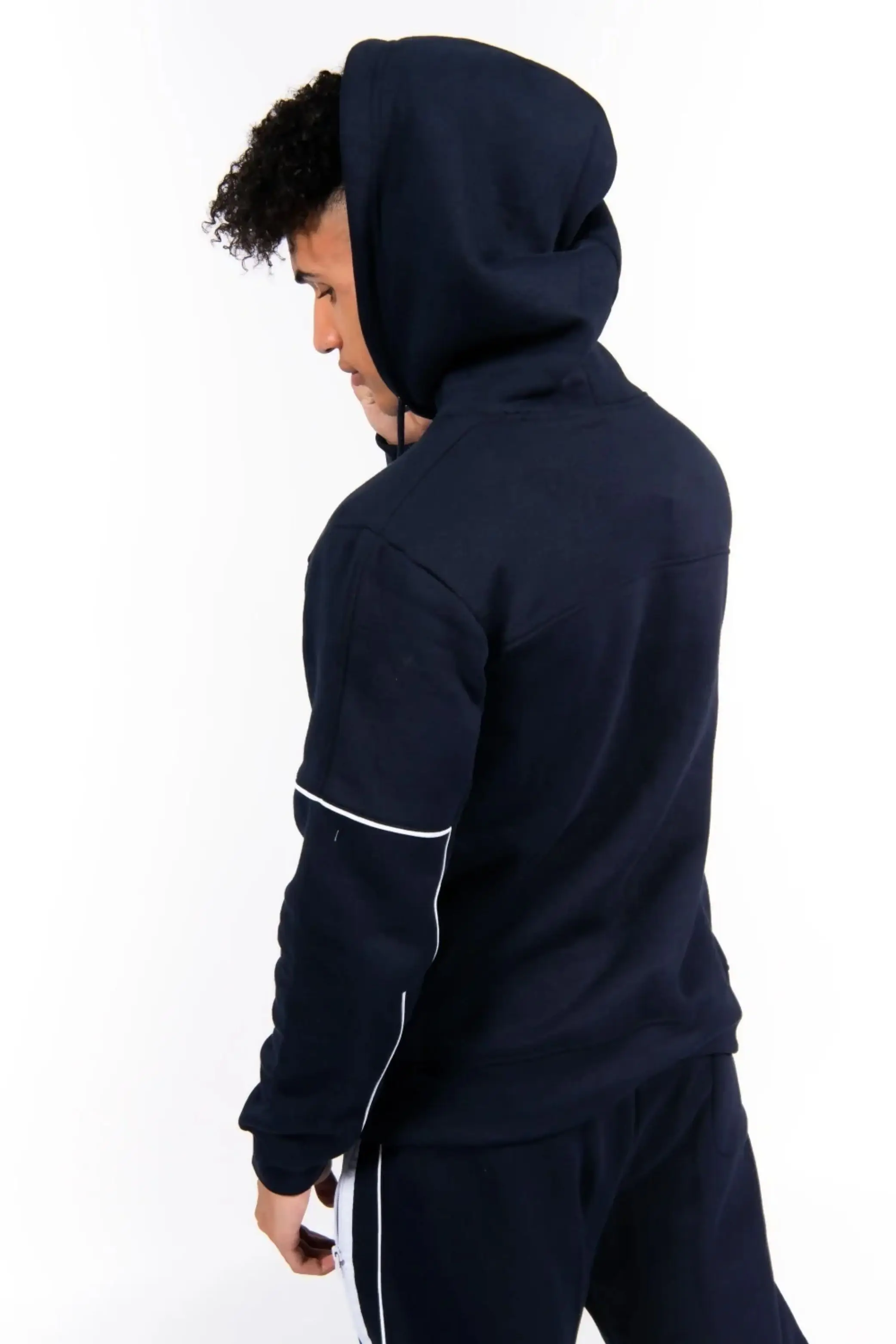 Unisex Clothing 2024 Custom logo sportswear short set high quality Men Sweat two piece thermal hoodie and shorts set
