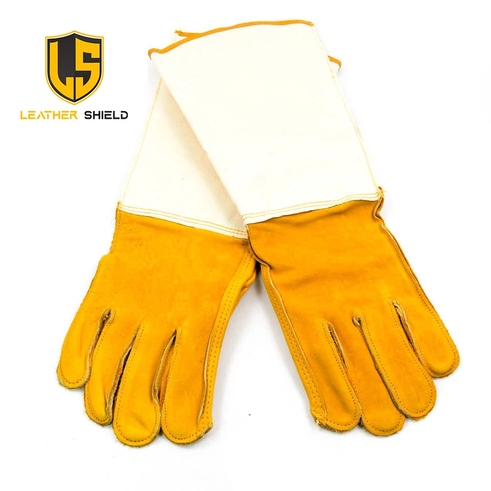 Fire Safety Proof Heat Resistant Gloves Oven BBQ Grilling Fireplace Accessories and Welding. Cut Resistant Kevla