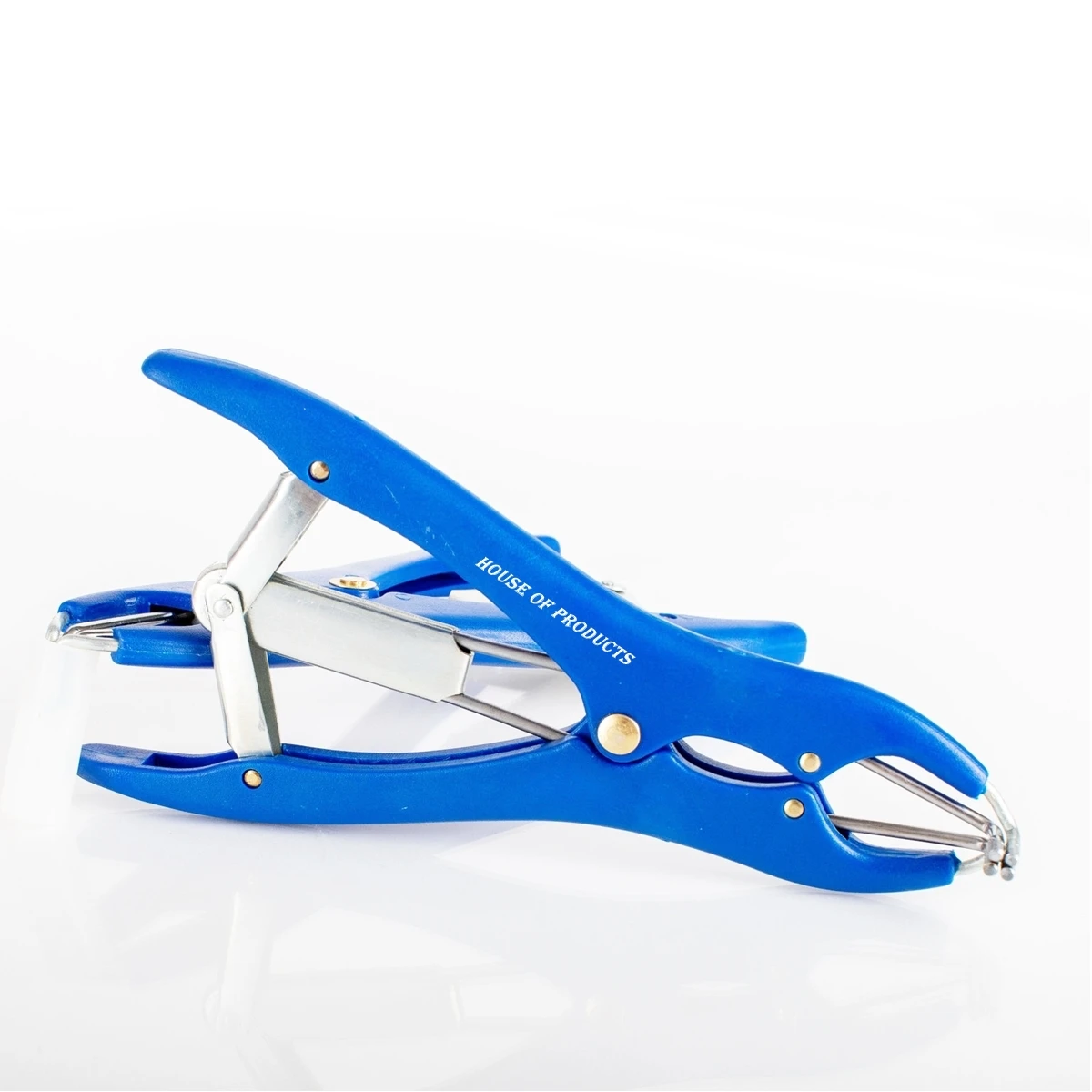 Elastrator Castrating Pliers Rubber Ring Applicator Plastic Castration Bander Pliers Castrator for Goats Sheep Lamb Calf Puppy