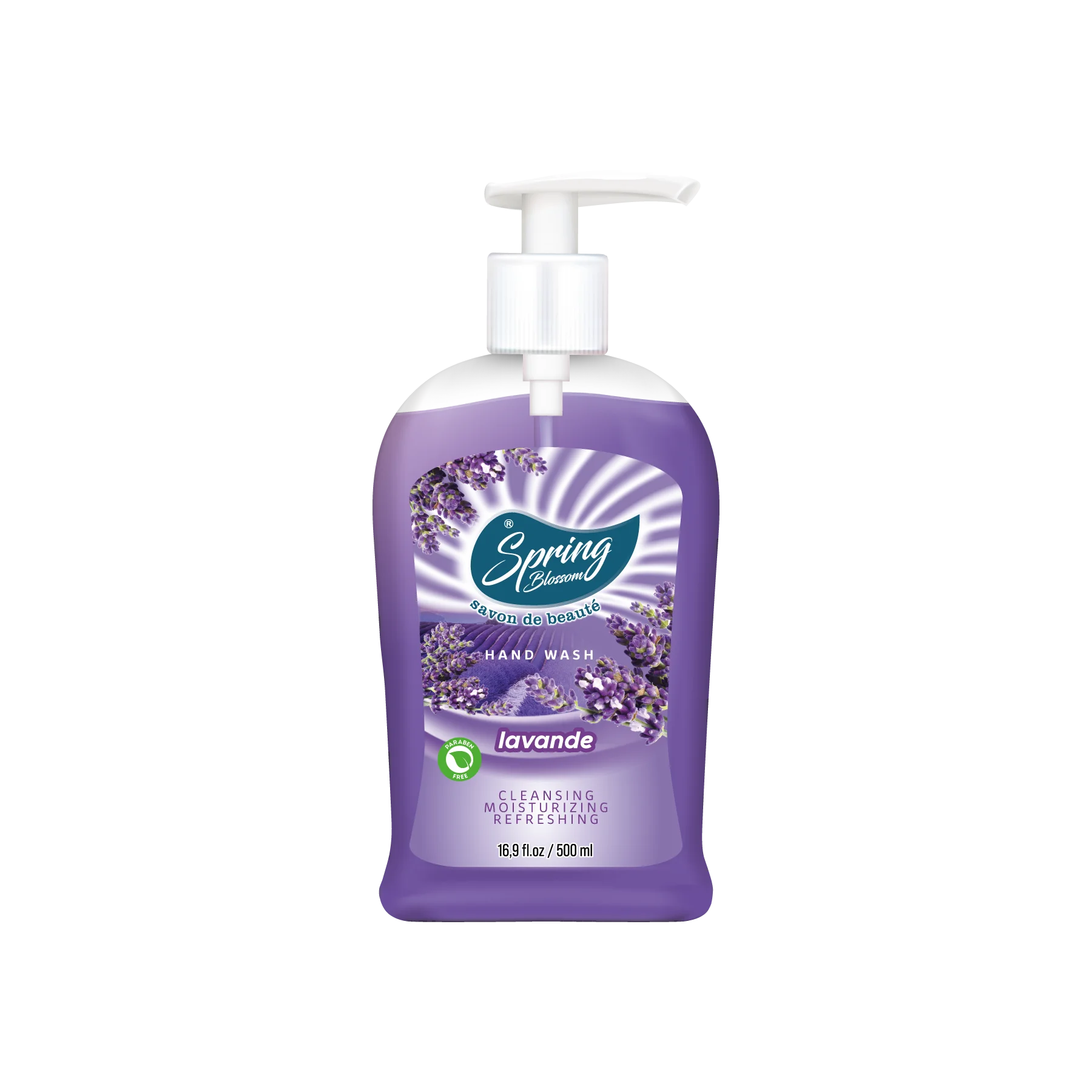 Spring Blossom 500 ml Household Cleaning Customizable Affordable Price Coconut Liquid Soap Hand Wash