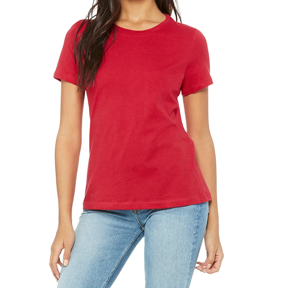 youth girls plain clothes manufacturer children clothing Youth Girls Everyday T-Shirts Crew neck