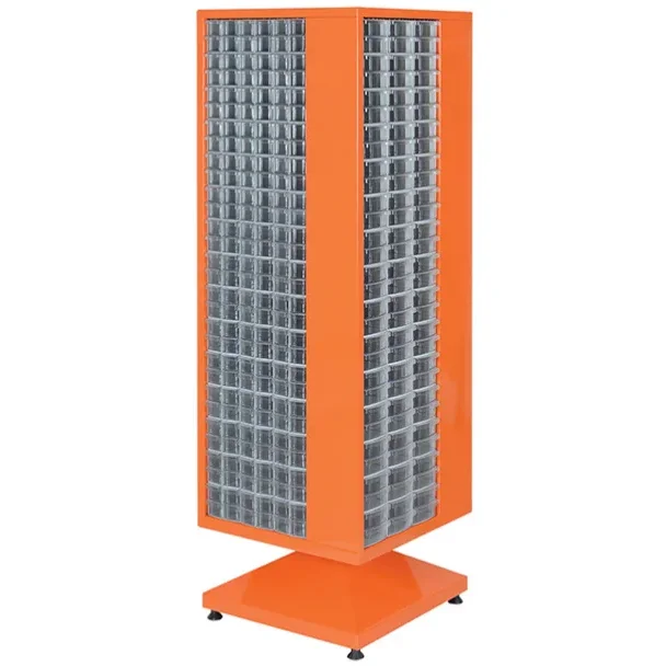 Revolving Metal Cabinet with Drawers Metal Revolving Cabinets with Plastic Drawers