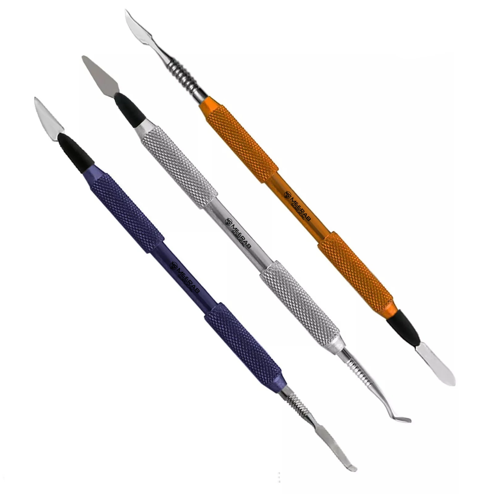 HOT SALE MEERAB 3PCS Ceramic Greenstein Instruments Sculpturing Modelling Composite+Blister Pack ISO CE APPROVED