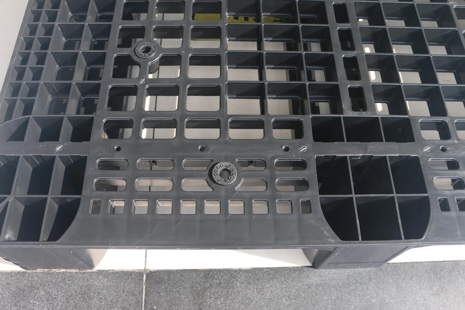 NEXARA 1210 Euro Plastic Pallet Trays 1200*1000*150mm Double-Sided Single Faced 4-Way Entry Factory Warehouse Grid