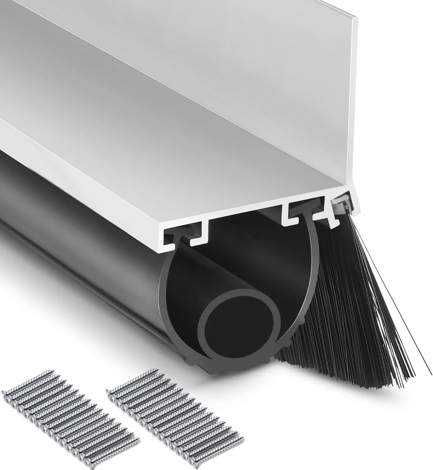 rubber strip garage door seal Universal Garage Door Seals Bottom Kit Weatherproofing Garage Door Weather Stripping