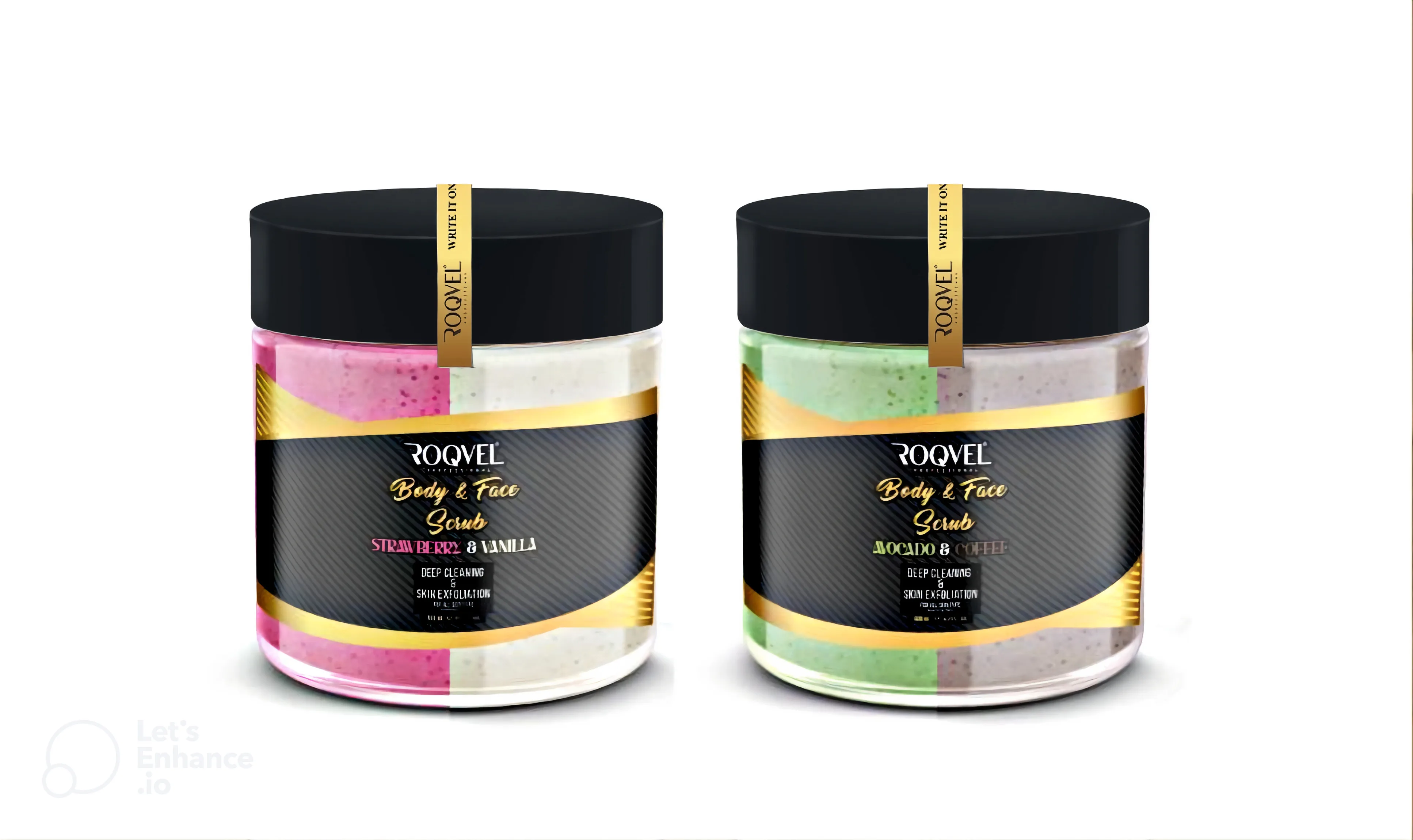 SUGAR SCRUB STRAWBERRY & VANILLA FACE AND BODY PROFESSIONAL SKIN CARE PRODUCTS UNISEX OEM PRIVATE LABEL AVAILABLE