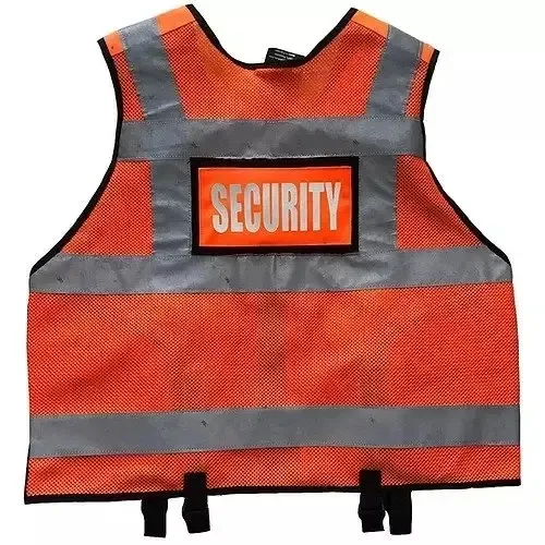 Security High Visibility Reflective Vest Front Zipper Cheap Price Custom Safety Vests Hi Viz Tactical paramedical vest