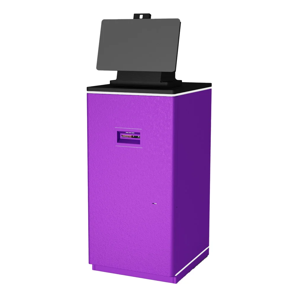 Secure Instant Card Issuance Kiosk with Face ID and Upgraded Protection Innovative Self-Service Device with Large Display
