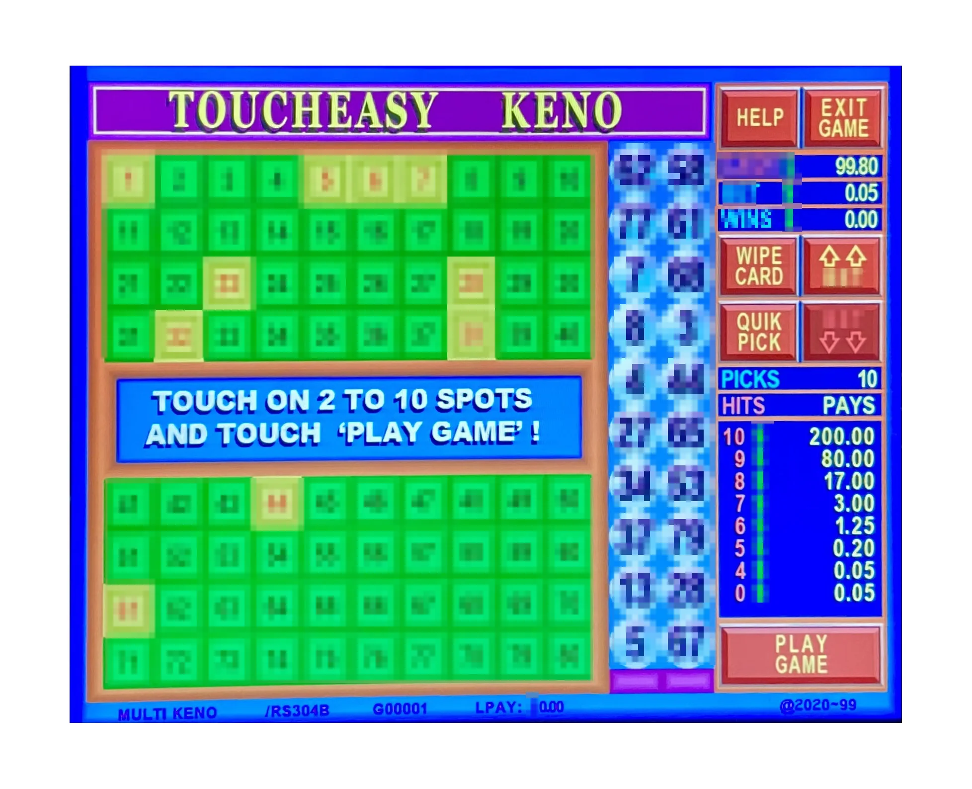 Lotto Keno Pot of Goldarcade Game Machine Coin Pusher Pog Game Board Tragamonedas Wms550 Pot of Gold Factory Manufacturer