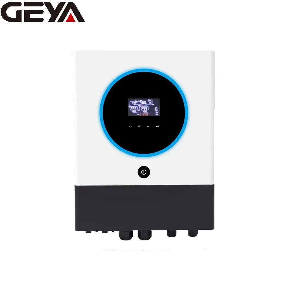 GEYA REVO-VM Характеристическая вязкость полимера серии 8kw 48V 120-450VDC MPPT120A Гибридный аккумулирования энергии Солнечный инвертор