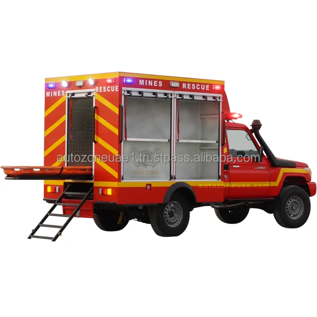 Brand New High Quality 4x4 Diesel-Fueled Mining Vehicle for Mines Rescue Operations
