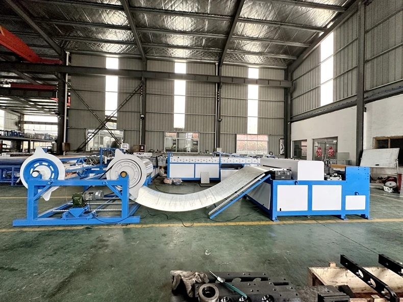 Hvac Air Square Duct Manufacture Auto Line 3 Hvac Duct making Machine Auto Duct Line 3