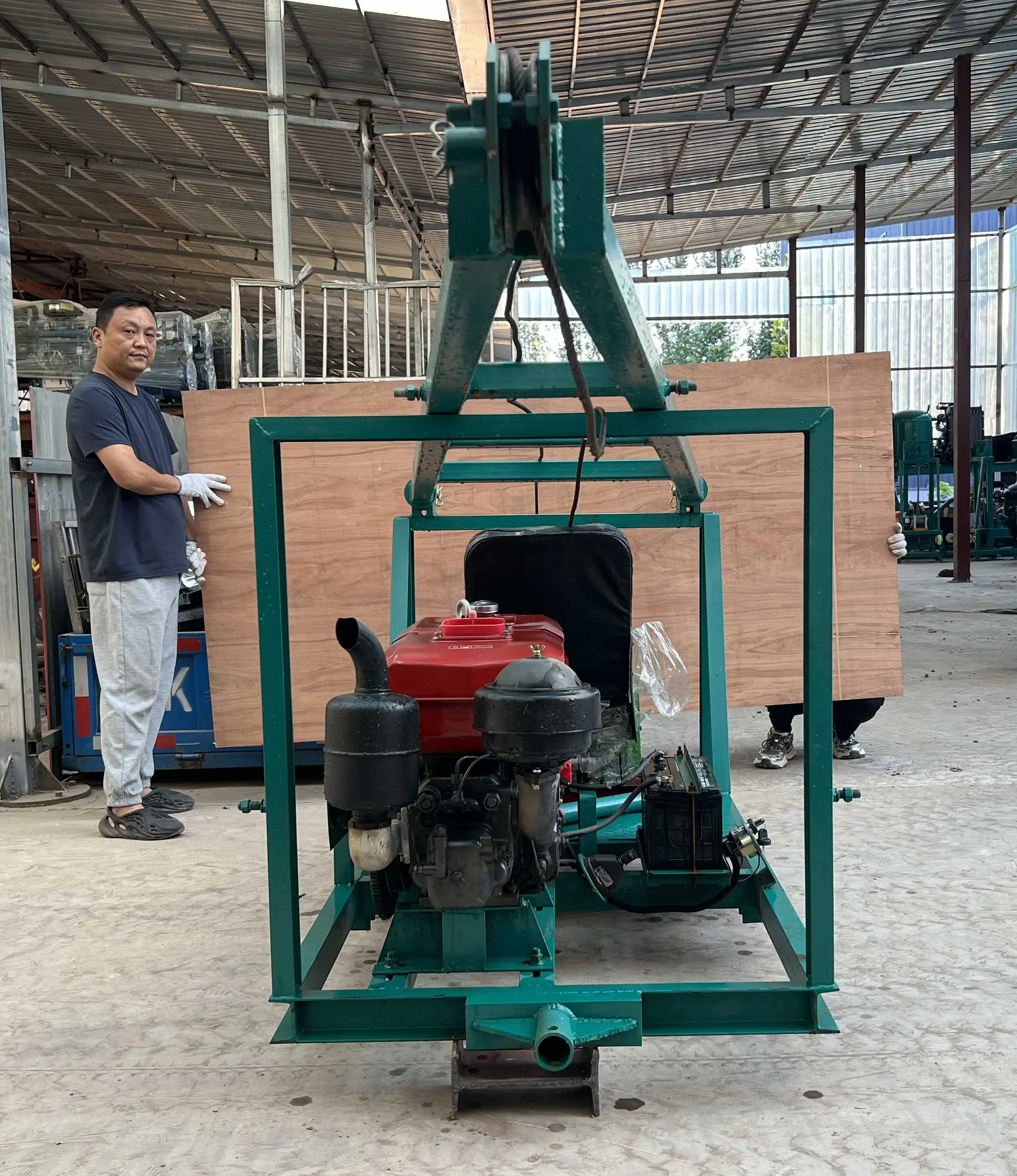 Salvage frame