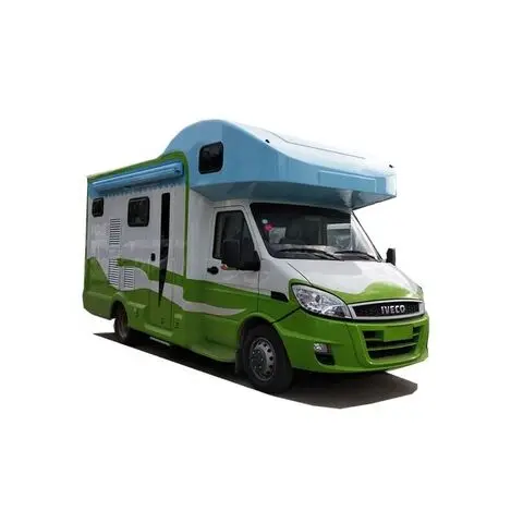 Motorhome Caravan Trailers with Toilet Camper Mini Camper Off Road Travel Trailer Made For Camping