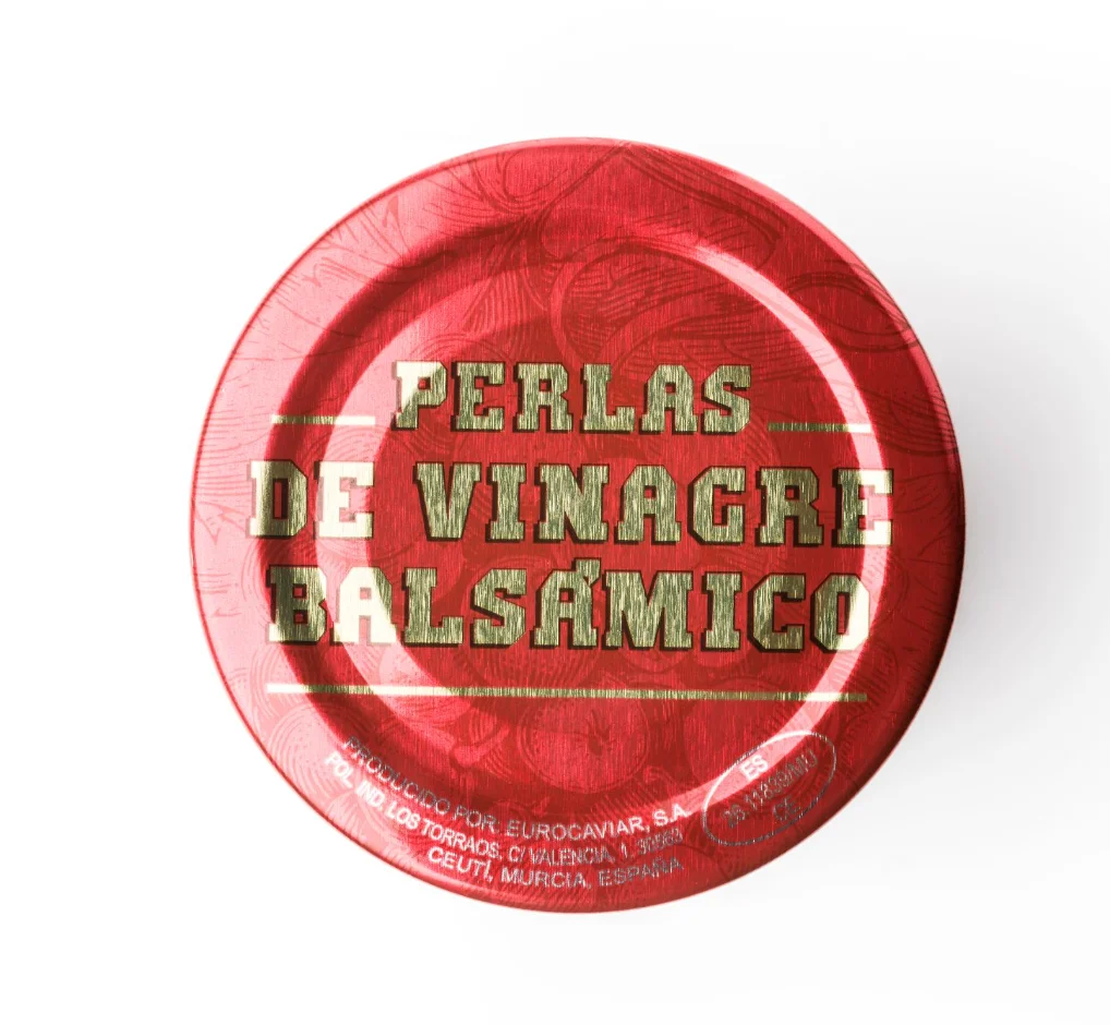Top quality Spanish 50g balsamic vinegar of Modena PGI in spheres for food service
