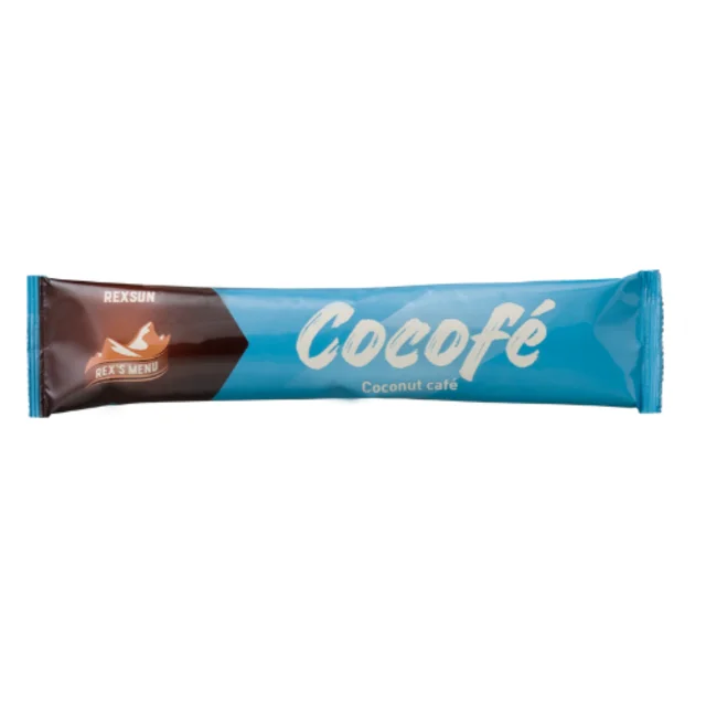 Coffee Mix COCOFE Coconut instant coffee 160g per box special smell and good taste - Rexsun brand made in Viet Nam