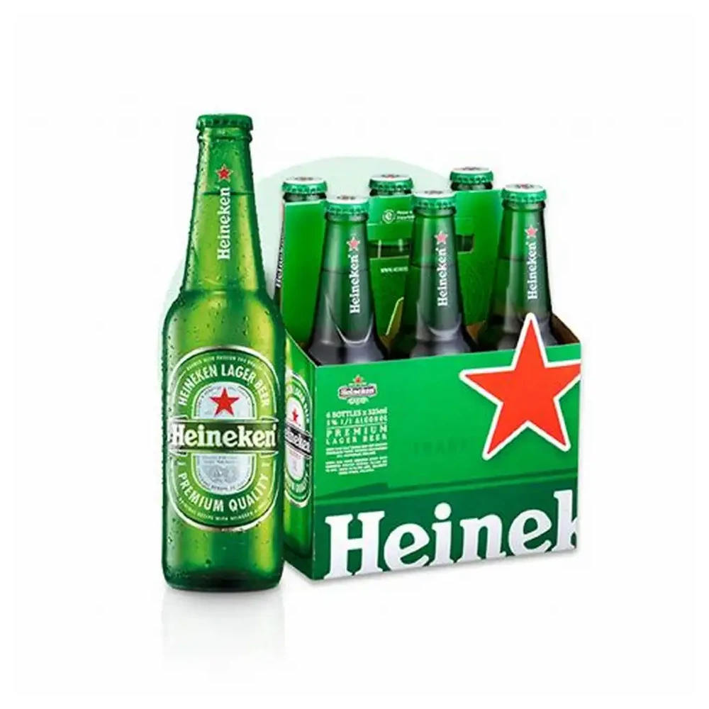 Оптовая продажа оригинального большего пива Heinekens 330 мл X 24 бутылки из Бельгии